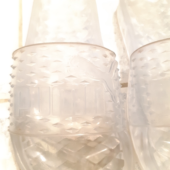 Clear white slides Puma by Rihanna Fenty - Picture 8 of 8